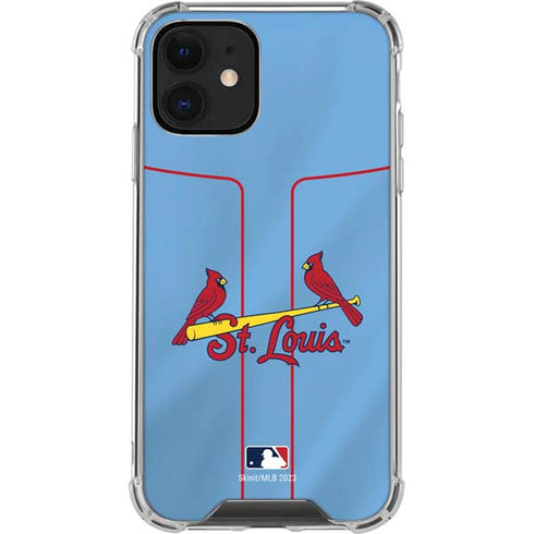MLB St. Louis Cardinals Alternate/Away Jersey iPhone 12 Clear Case