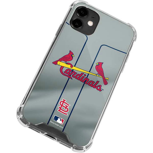 MLB St. Louis Cardinals Alternate/Away Jersey iPhone 12 Mini Clear Case