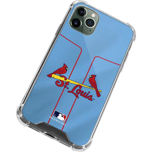 MLB St. Louis Cardinals Alternate/Away Jersey iPhone 12 Pro Clear Case