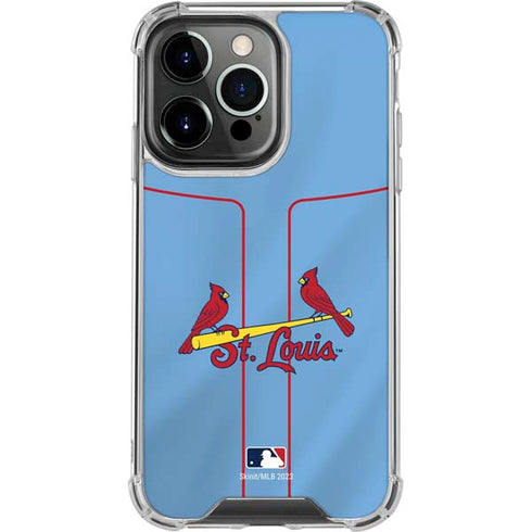 MLB St. Louis Cardinals Alternate/Away Jersey iPhone 13 Pro Clear Case