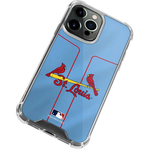 MLB St. Louis Cardinals Alternate/Away Jersey iPhone 13 Pro Clear Case