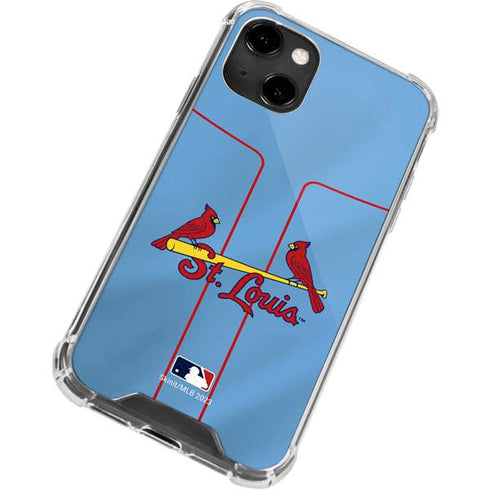 MLB St. Louis Cardinals Alternate/Away Jersey iPhone 14 Clear Case