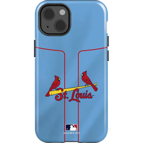 MLB St. Louis Cardinals Alternate/Away Jersey iPhone 15 Impact Case