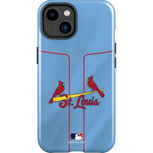 MLB St. Louis Cardinals Alternate/Away Jersey iPhone 15 Plus Impact Case
