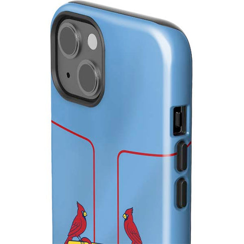MLB St. Louis Cardinals Alternate/Away Jersey iPhone 15 Plus Impact Case