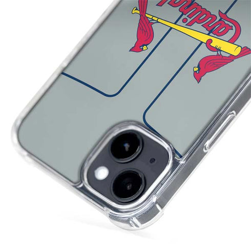MLB St. Louis Cardinals Alternate/Away Jersey iPhone 15 Plus MagSafe Case