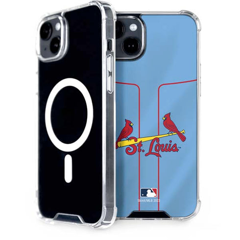 MLB St. Louis Cardinals Alternate/Away Jersey iPhone 15 Plus MagSafe Case