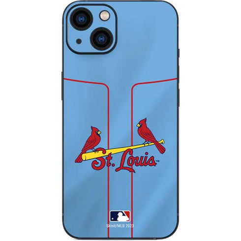 MLB St. Louis Cardinals Alternate/Away Jersey iPhone 14 Plus Skin