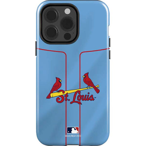 MLB St. Louis Cardinals Alternate/Away Jersey iPhone 15 Pro Impact Case