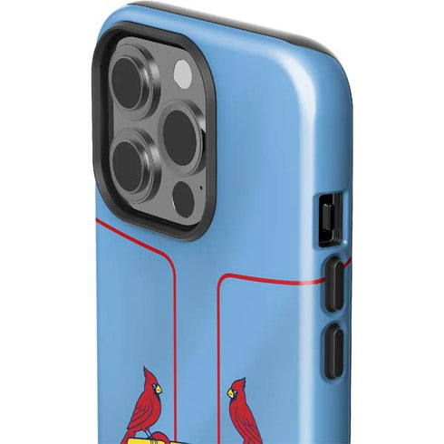 MLB St. Louis Cardinals Alternate/Away Jersey iPhone 15 Pro Impact Case