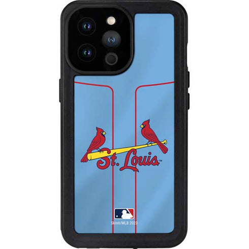MLB St. Louis Cardinals Alternate/Away Jersey iPhone 14 Pro Max Waterproof Case