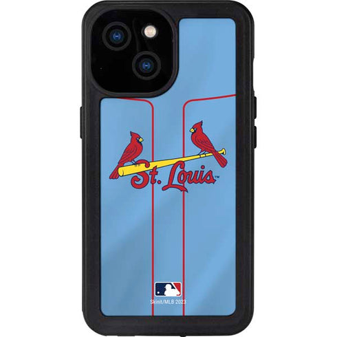 MLB St. Louis Cardinals Alternate/Away Jersey iPhone 15 Waterproof Case