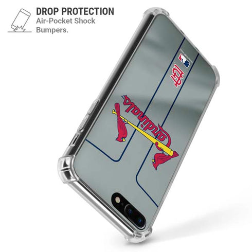 MLB St. Louis Cardinals Alternate/Away Jersey iPhone 7/8 Plus Clear Case