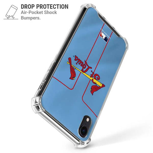 MLB St. Louis Cardinals Alternate/Away Jersey iPhone XR Clear Case