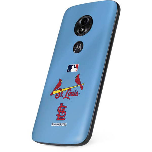 MLB St. Louis Cardinals Alternate/Away Jersey Moto E5 Play Skin