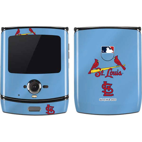 MLB St. Louis Cardinals Alternate/Away Jersey Motorola RAZR Skin