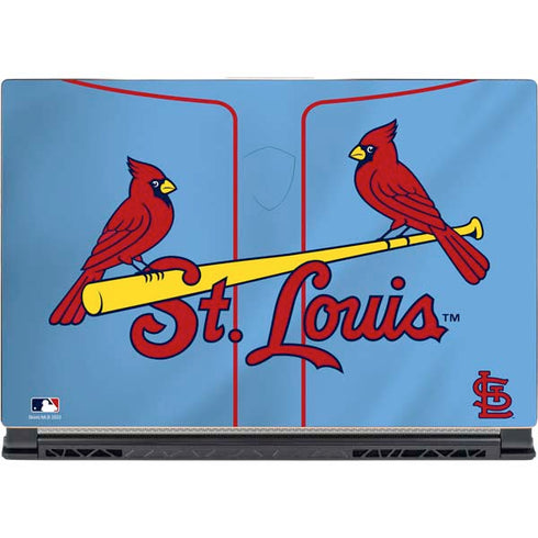 MLB St. Louis Cardinals Alternate/Away Jersey MSI GS65 Stealth Laptop Skin
