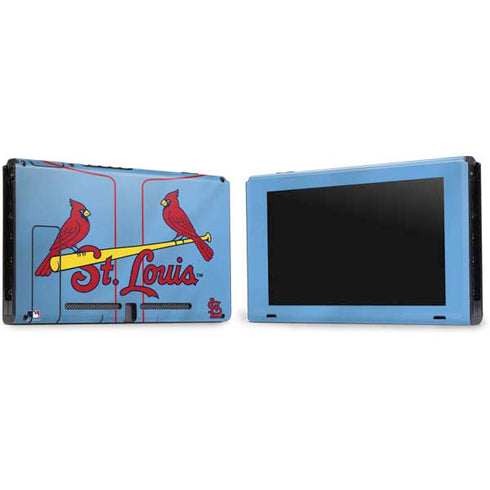 MLB St. Louis Cardinals Alternate/Away Jersey Nintendo Switch Bundle Skin