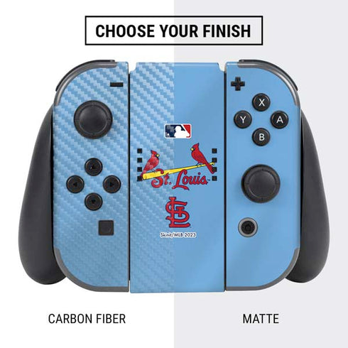 MLB St. Louis Cardinals Alternate/Away Jersey Nintendo Switch Bundle Skin