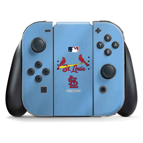 MLB St. Louis Cardinals Alternate/Away Jersey Nintendo Switch (2017-2021) Joy-Con Controller Skin