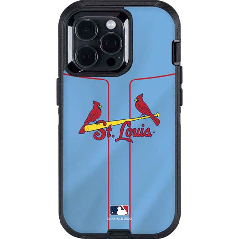 MLB St. Louis Cardinals Alternate/Away Jersey Otterbox Defender iPhone Skin