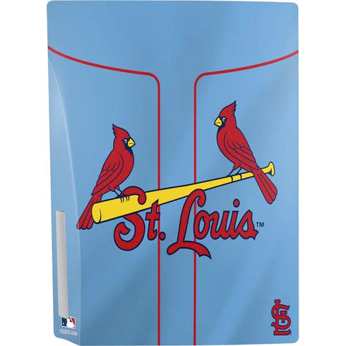 MLB St. Louis Cardinals Alternate/Away Jersey PS5 Console Skin