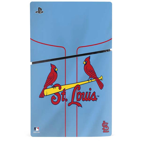 MLB St. Louis Cardinals Alternate/Away Jersey PS5 Slim Disk Console Skin
