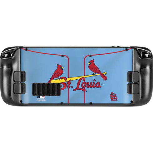 MLB St. Louis Cardinals Alternate/Away Jersey Steam Deck Handheld Gaming Computer Skin