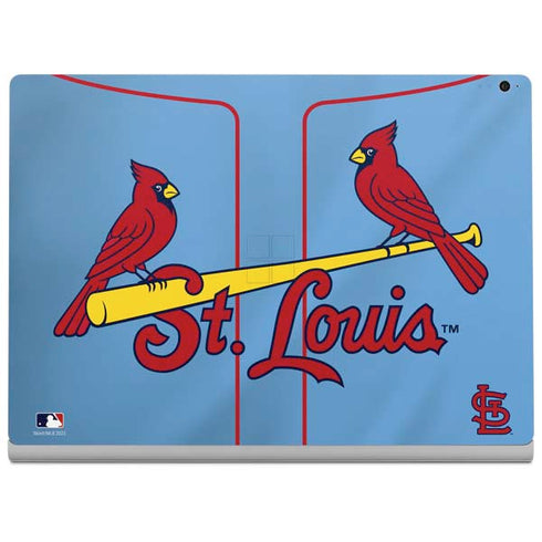 MLB St. Louis Cardinals Alternate/Away Jersey Surface Book 2 15in Skin