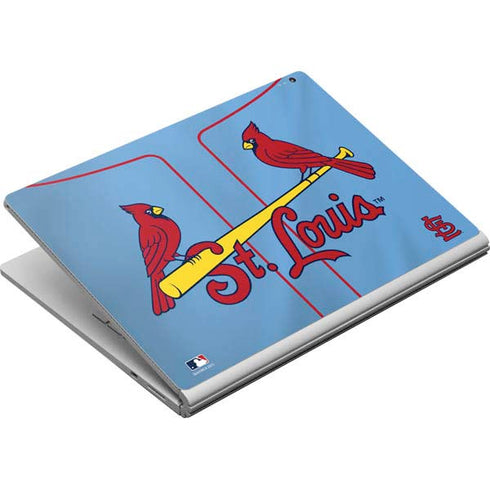 MLB St. Louis Cardinals Alternate/Away Jersey Surface Book Skin
