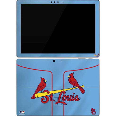 MLB St. Louis Cardinals Alternate/Away Jersey Surface Pro 7 Skin