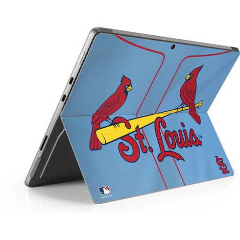 MLB St. Louis Cardinals Alternate/Away Jersey Surface Pro 8 Skin