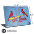 MLB St. Louis Cardinals Alternate/Away Jersey Universal Laptop 14in (11.4 x 8.2in) Skin