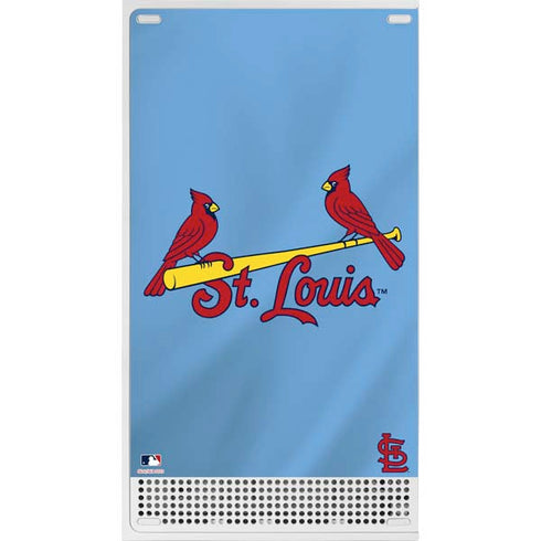MLB St. Louis Cardinals Alternate/Away Jersey Xbox Series S Console Skin