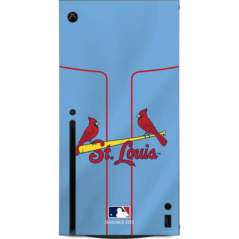 MLB St. Louis Cardinals Alternate/Away Jersey Xbox Series X Console Skin