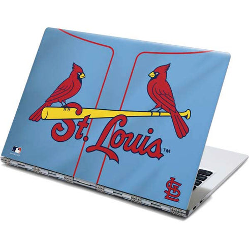 MLB St. Louis Cardinals Alternate/Away Jersey Yoga 910 2-in-1 14in Touch-Screen Skin