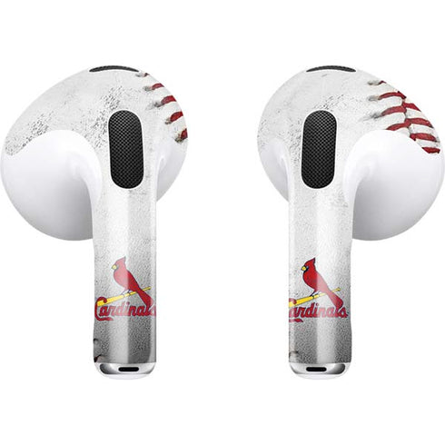 MLB St. Louis Cardinals Game Ball Apple AirPods (3rd Gen 2021) Skin