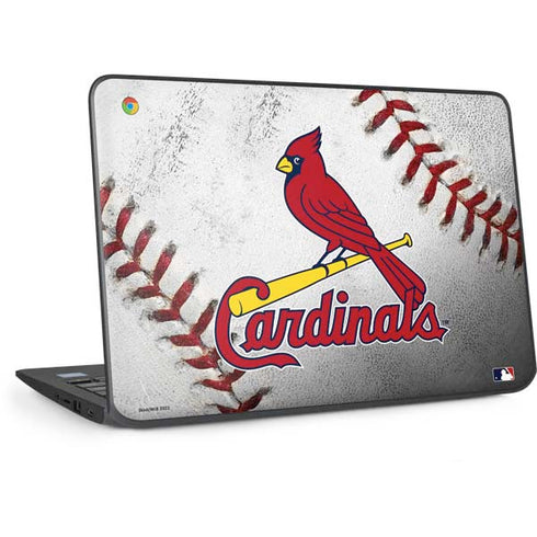 MLB St. Louis Cardinals Game Ball HP Chromebook Skin