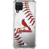 MLB St. Louis Cardinals Game Ball Galaxy A12 Clear Case