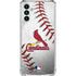 MLB St. Louis Cardinals Game Ball Galaxy A13 5G Clear Case