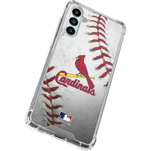 MLB St. Louis Cardinals Game Ball Galaxy A15 5G Clear Case