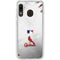 MLB St. Louis Cardinals Game Ball Galaxy A20 Clear Case
