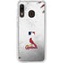 MLB St. Louis Cardinals Game Ball Galaxy A20 Clear Case