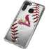 MLB St. Louis Cardinals Game Ball Galaxy A21 Clear Case