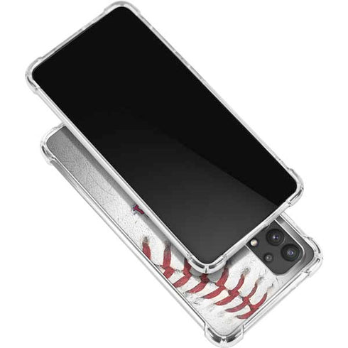 MLB St. Louis Cardinals Game Ball Galaxy A32 5G Clear Case