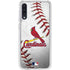 MLB St. Louis Cardinals Game Ball Galaxy A50 Clear Case