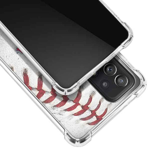 MLB St. Louis Cardinals Game Ball Galaxy A52 5G Clear Case