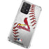 MLB St. Louis Cardinals Game Ball Galaxy A52 5G Clear Case