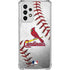 MLB St. Louis Cardinals Game Ball Galaxy A53 5G Clear Case