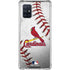 MLB St. Louis Cardinals Game Ball Galaxy A71 5G Clear Case